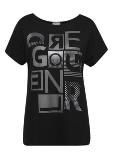 Angenehm weiches Shirt mit Glitzersteinen thumbnail 6