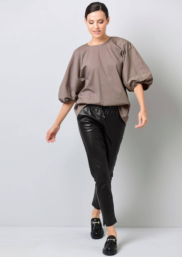 Oversizedbluse mit Fledermausärmel 3