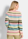 Ringelpullover mit Lochmuster thumbnail 3