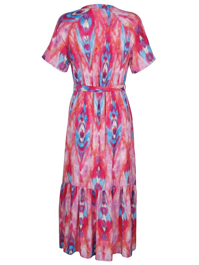 Strandkleid in buntem Druckdessin 4