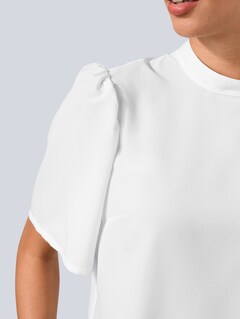 Bluse mit femininem Stehkragen thumbnail 5