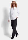 Viscose satijnen blouse met elastische manchetten thumbnail 2