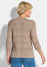 Lichte tricot pullover met ajourpatroon thumbnail 3