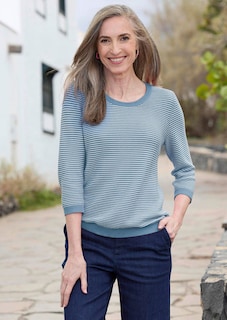 Tricot pullover van katoen thumbnail 7