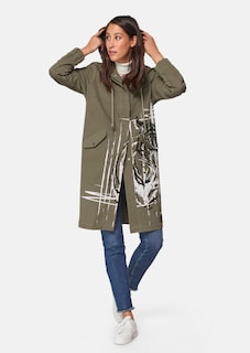 Parka with animal print thumbnail 2