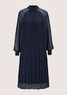 Kurzes Plissee-Kleid mit Stehkragen thumbnail 6