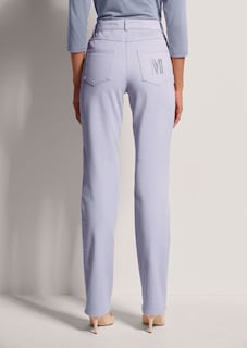 M-Jeans in gerader Form mit Logo-Stickerei thumbnail 3