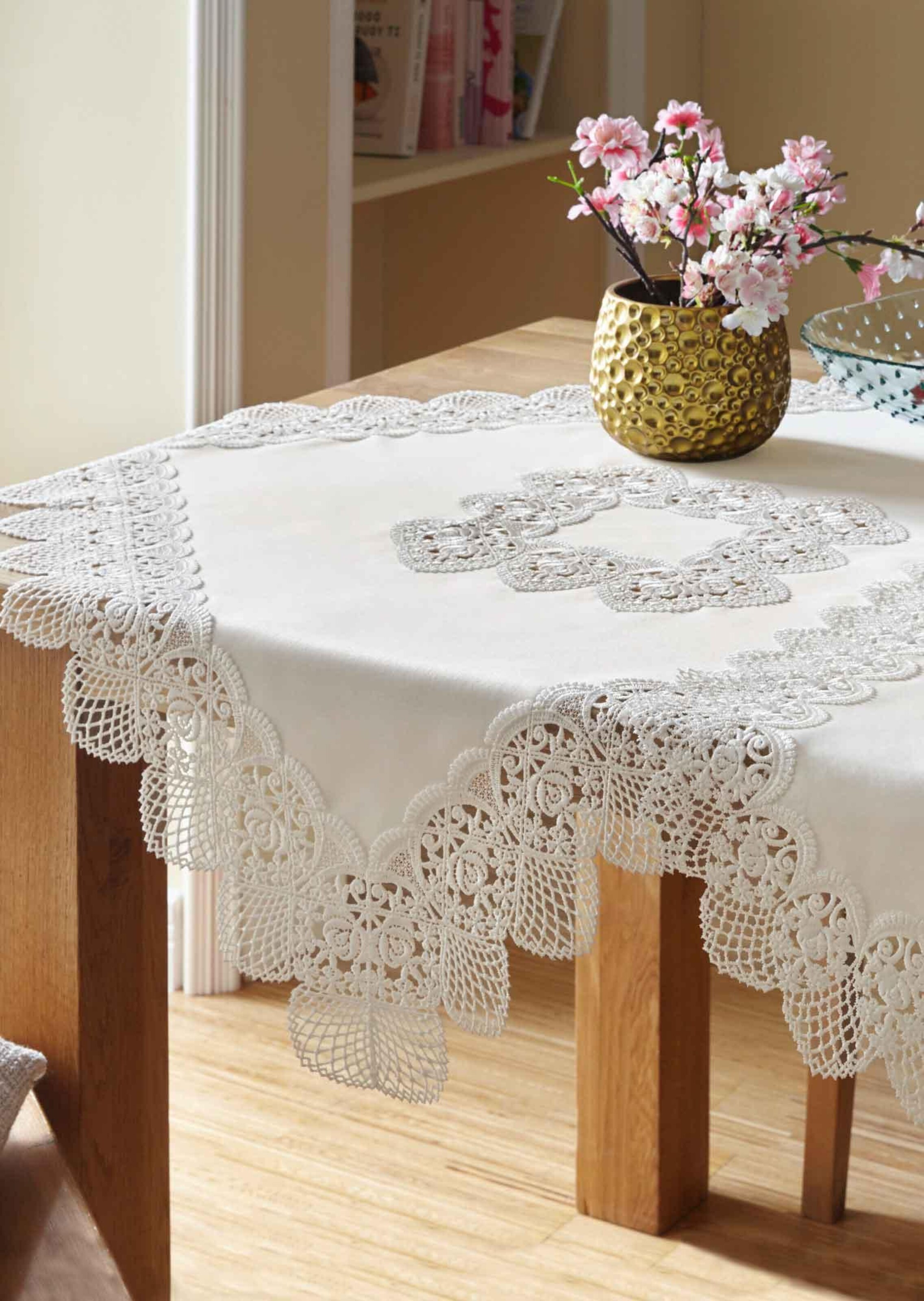 Linge de table - crème - Gr. 85 x 85 cm de Goldner Fashion