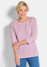 Pull en tricot structuré, à motif ondulé thumbnail 1