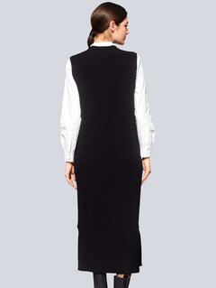 Strickkleid mit V-Ausschnitt thumbnail 3