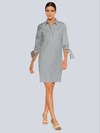 Kleid mit Bindedetail am Ärmel thumbnail 3