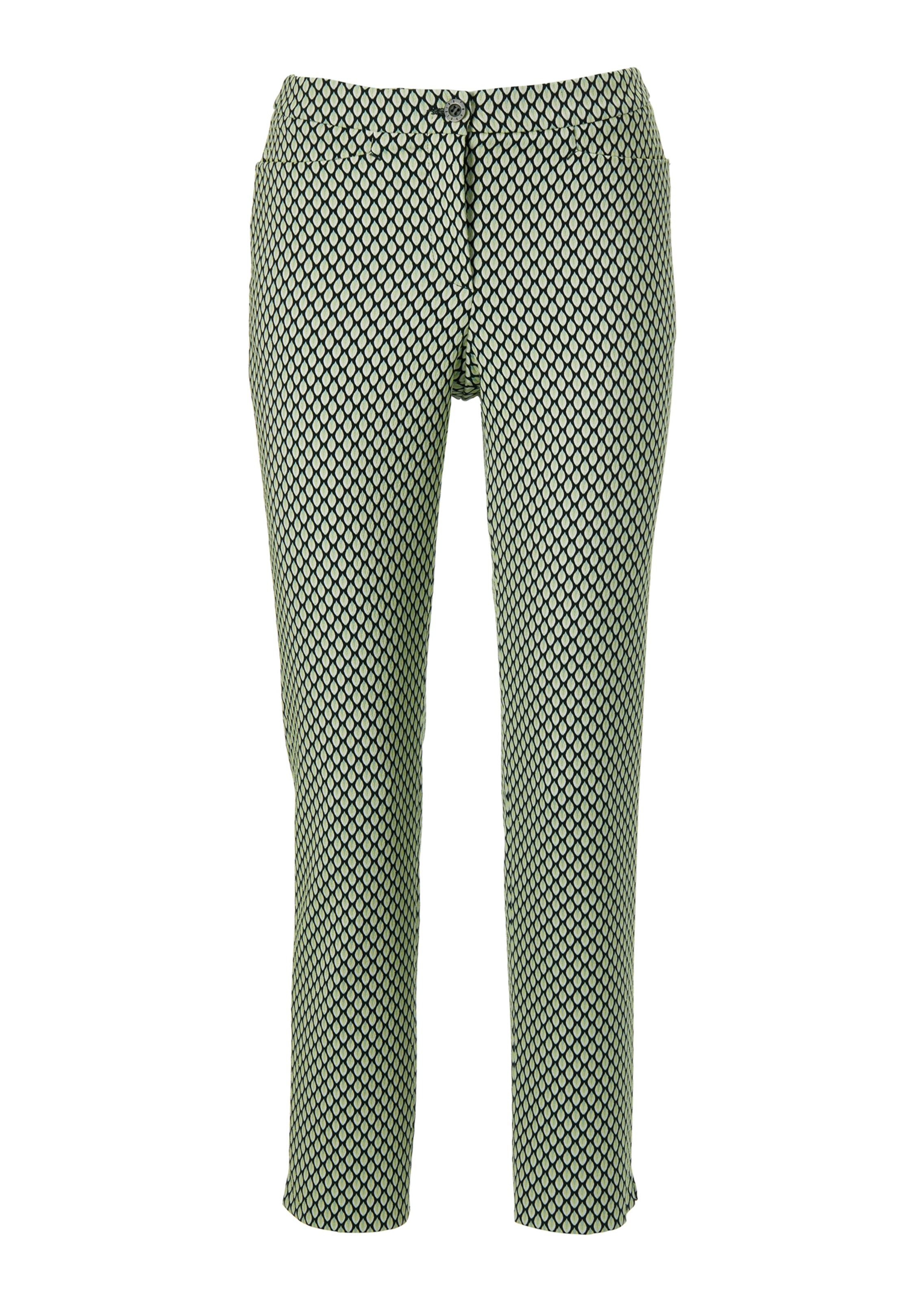 Schmale Jacquardhose