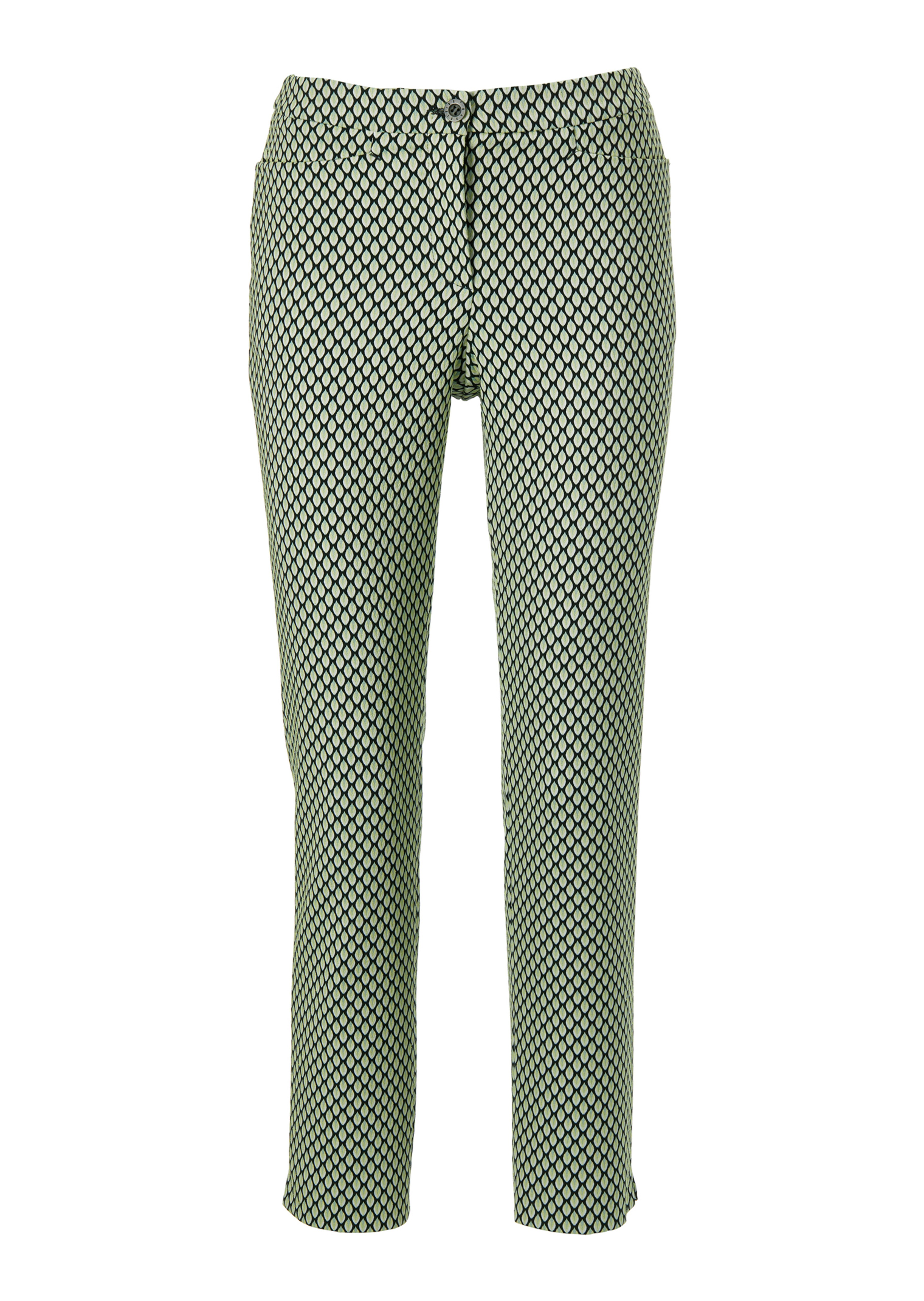 Schmale Jacquardhose