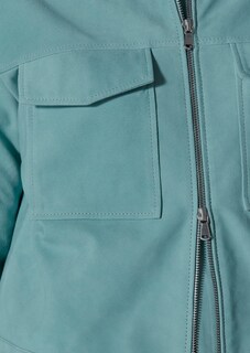 Kurze Lederjacke aus Lammnappa thumbnail 5