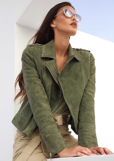 Leren jasje. Geitensuède thumbnail 7