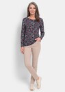 Shirt met lange mouwen en paisleymotief thumbnail 2