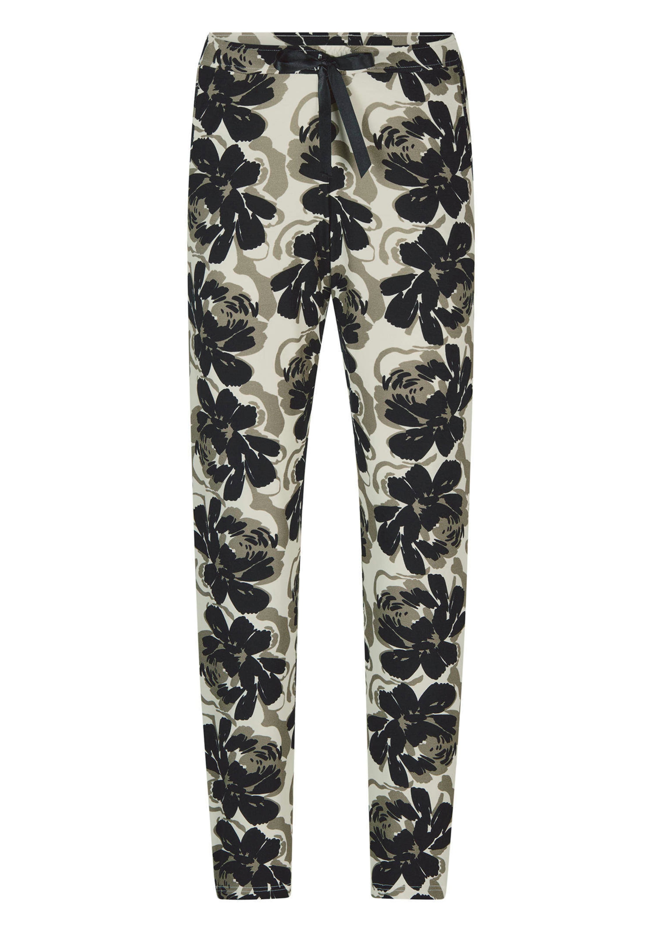 Pyjamahose mit Blumenmuster