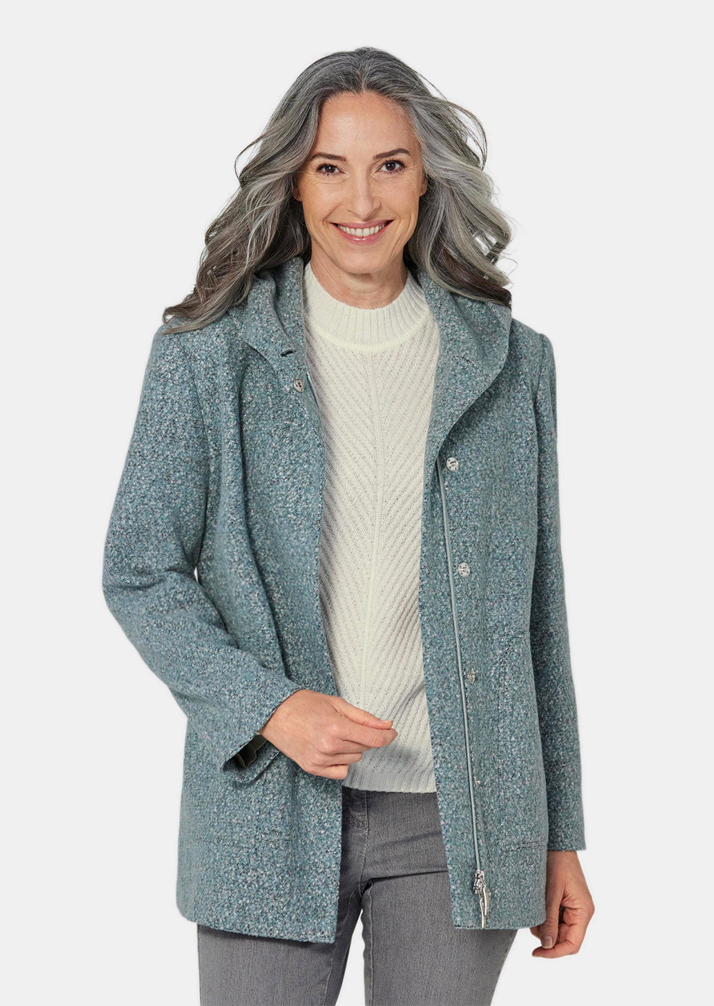 Veste en tissu bouclette