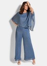 Palazzo-Hose VERA aus Glanz-Plissee thumbnail 2