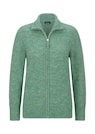 Strickjacke in Rippenstruktur mit Reißverschluss thumbnail 6