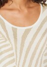 Jacquard-Pullover mit Glanzgarn thumbnail 5