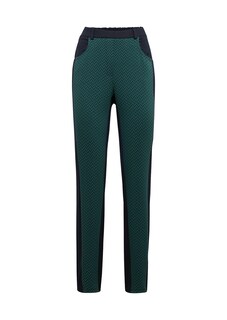 Formstabile Jerseyhose in trendigem Materialmix thumbnail 2
