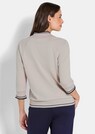 Sweatshirt met sportieve geribde boorden thumbnail 2