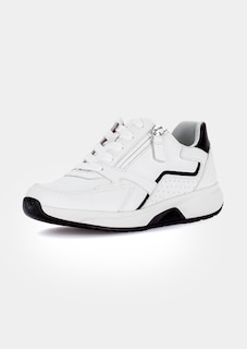 Leder-Sneaker mit Reißverschluss thumbnail 5