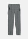 Slim-fit stretch trousers with Vichy check thumbnail 6