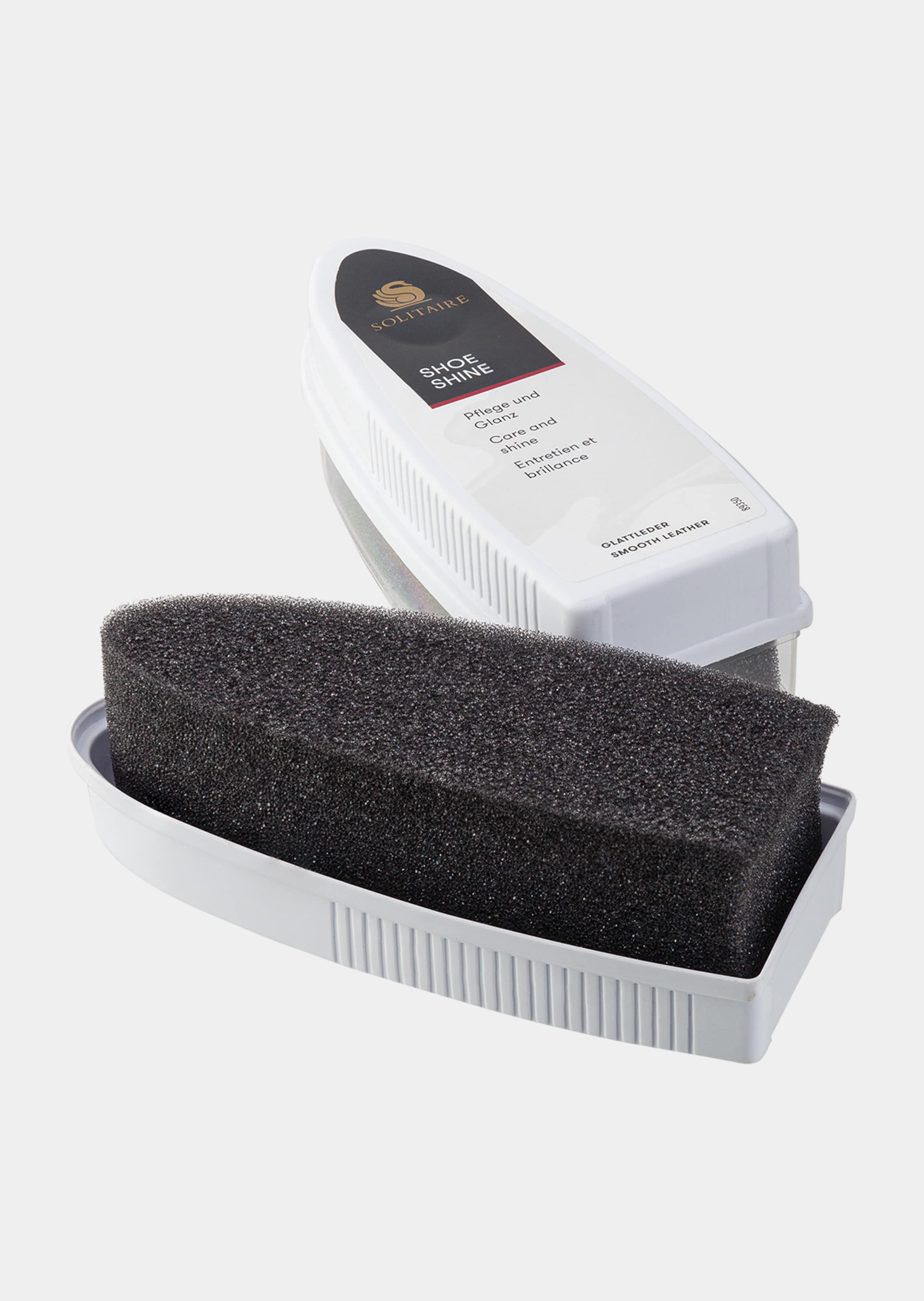 Éponge chaussures pour l’entretien et la brillance