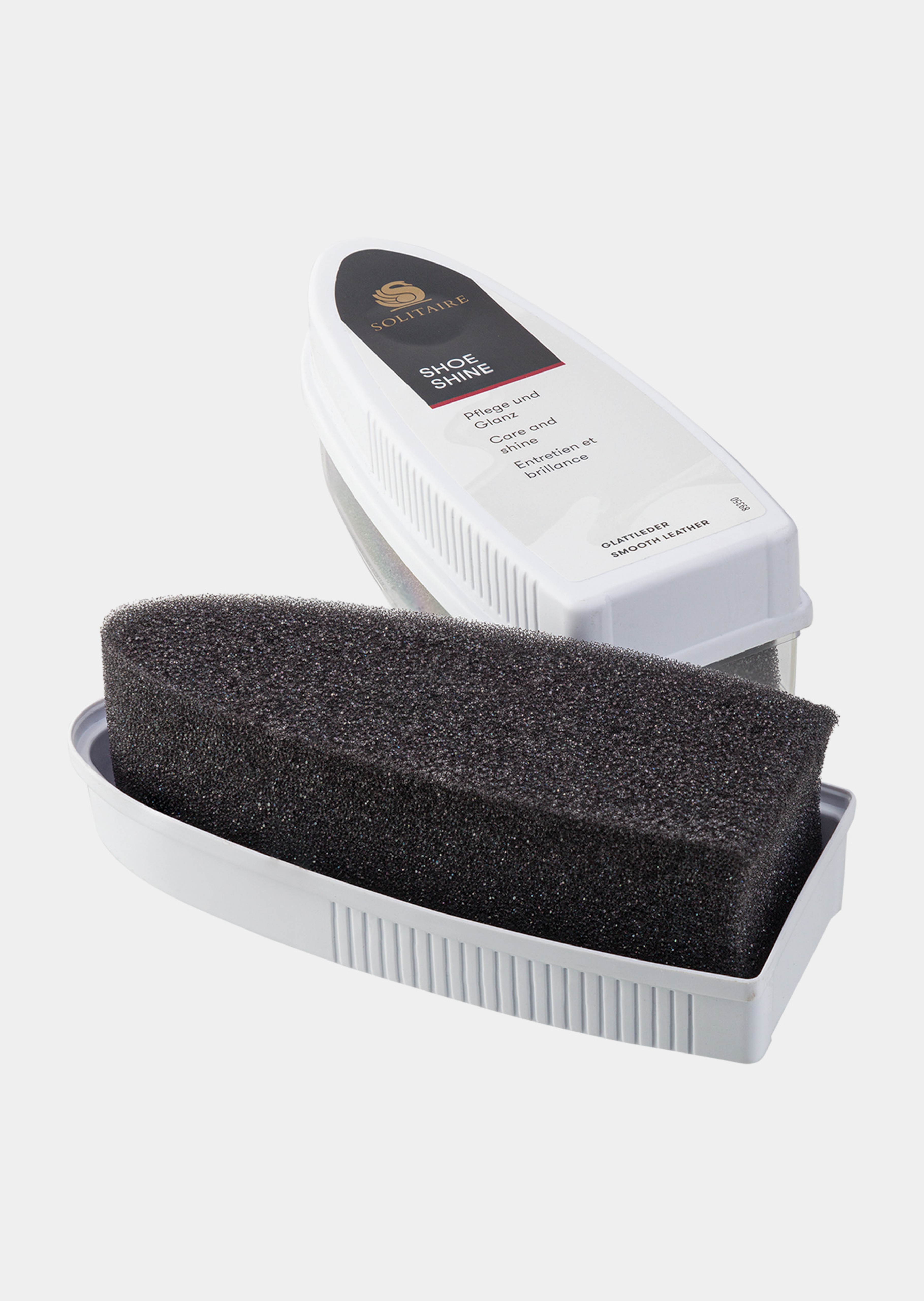 Éponge chaussures pour l’entretien et la brillance