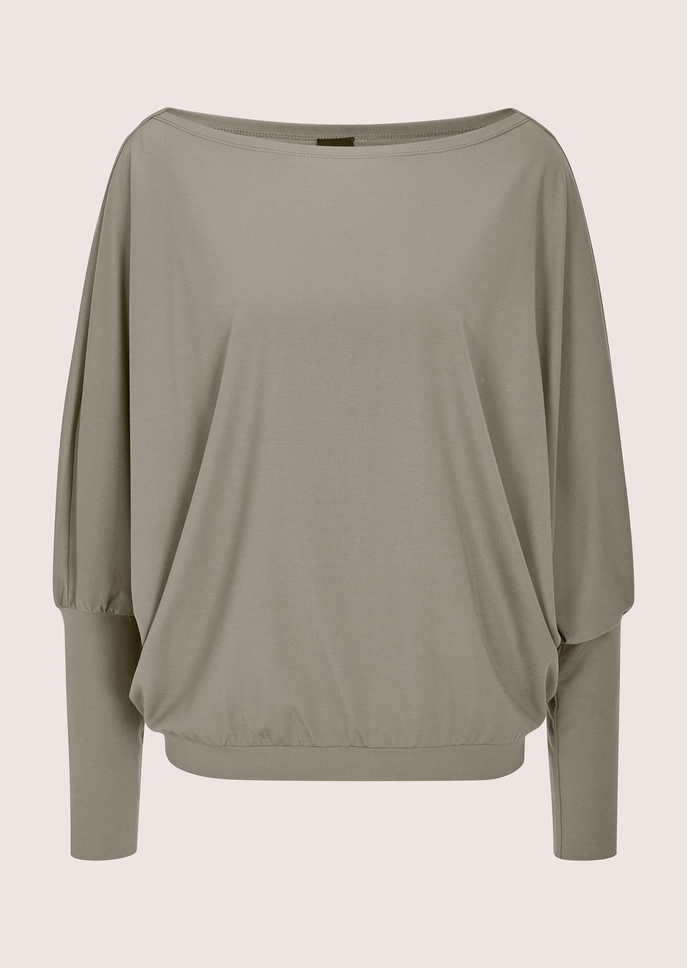 Lässiges Freizeitshirt mit Fledermausärmeln