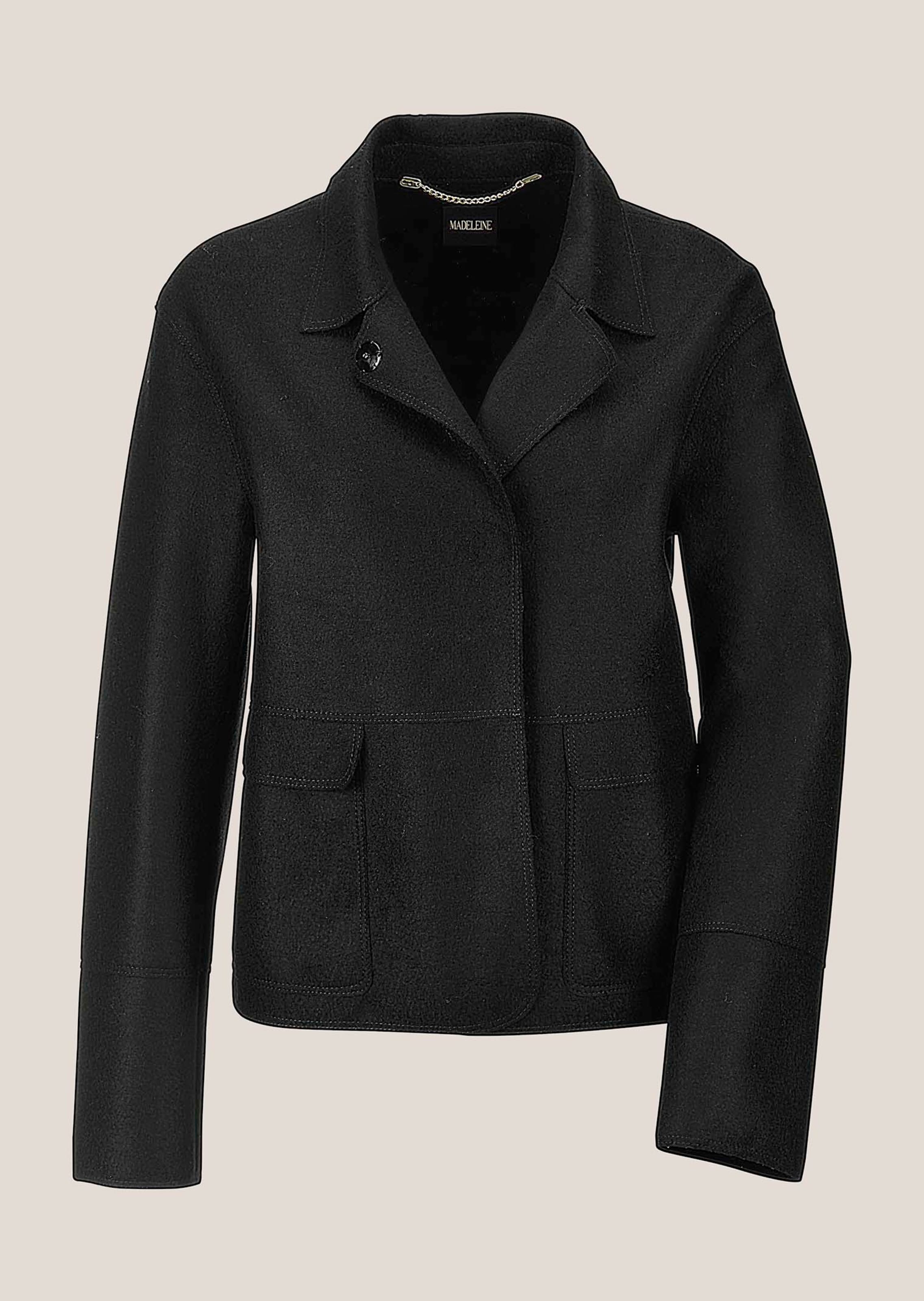 Kurzblazer aus Wolle