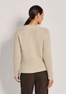 Strick-Pullover mit Struktur und Glanz-Akzenten thumbnail 3