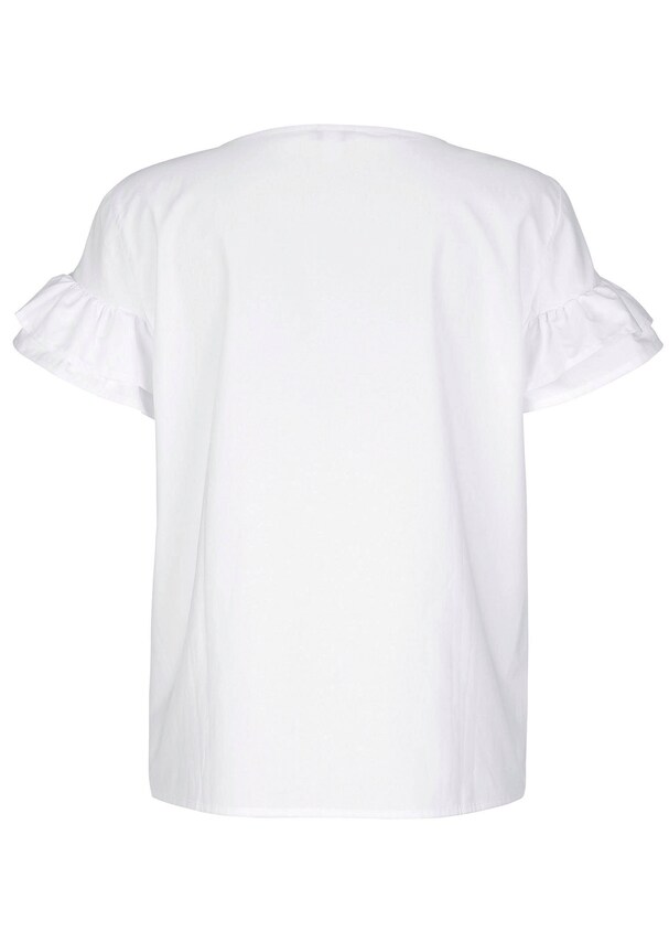Bluse mit Volants 5