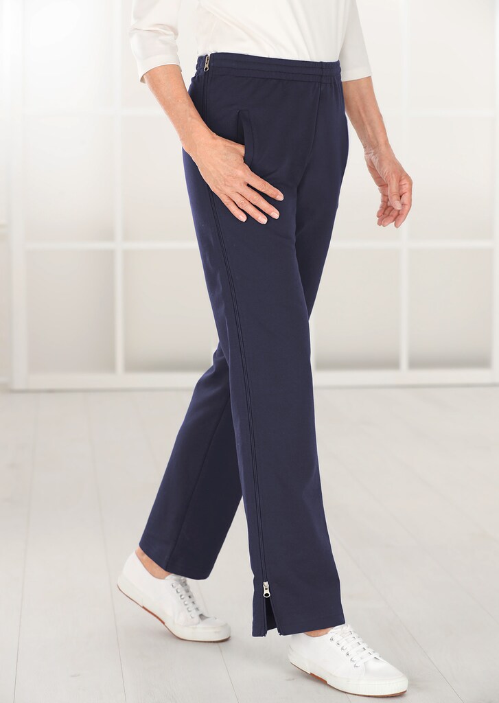 Reha- und Freizeithose mit Reißverschluß