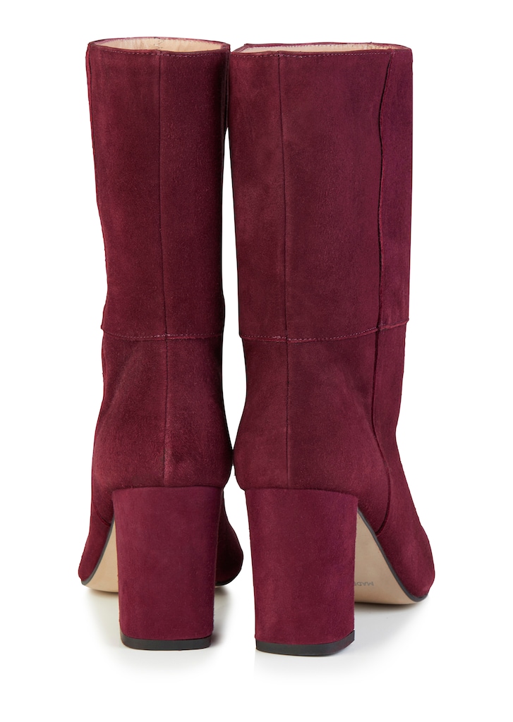 Suede ankle boot 1