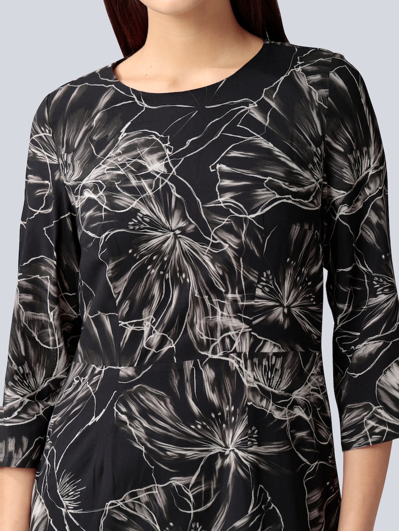 Kleid mit floralem Druck