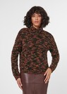 Rollkragenpullover in Melange-Optik thumbnail 1