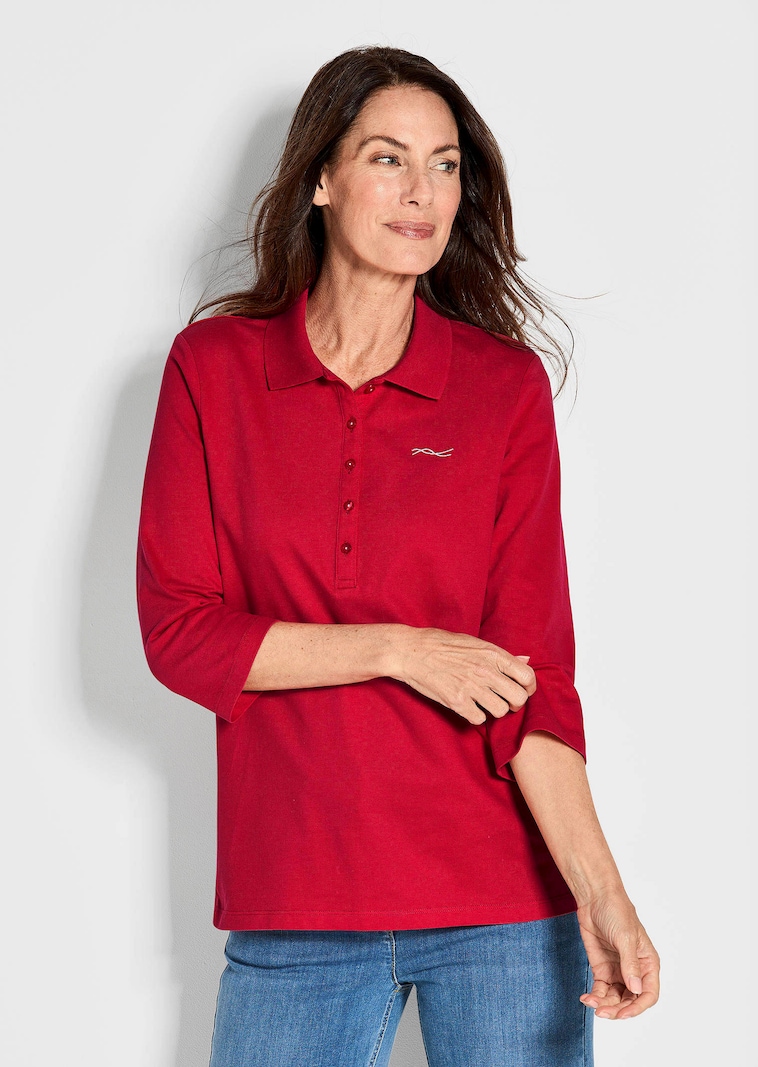 Poloshirt in hochwertiger Pikee-Qualität