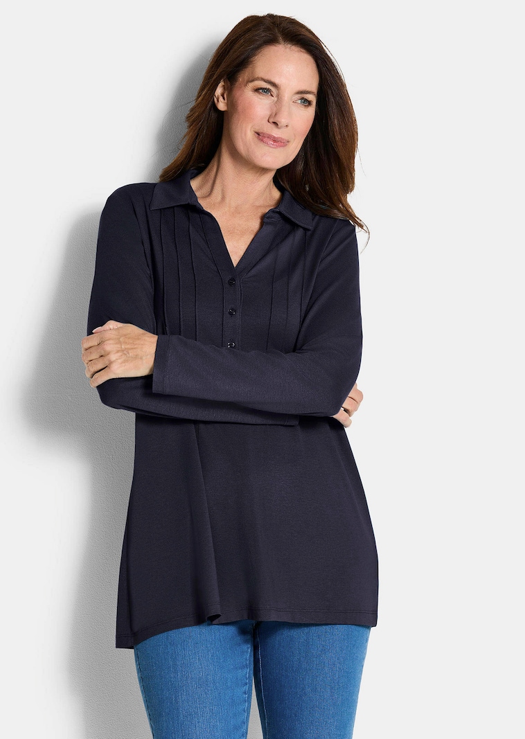 Tunika aus Viskose-Jersey