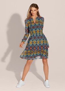 Robe imprimé tendance avec doublure thumbnail 2