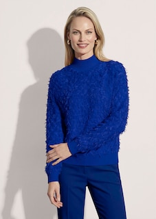 Strickpullover mit Fransenmuster thumbnail 2