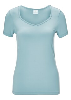 Shirt mit Herzausschnitt thumbnail 1