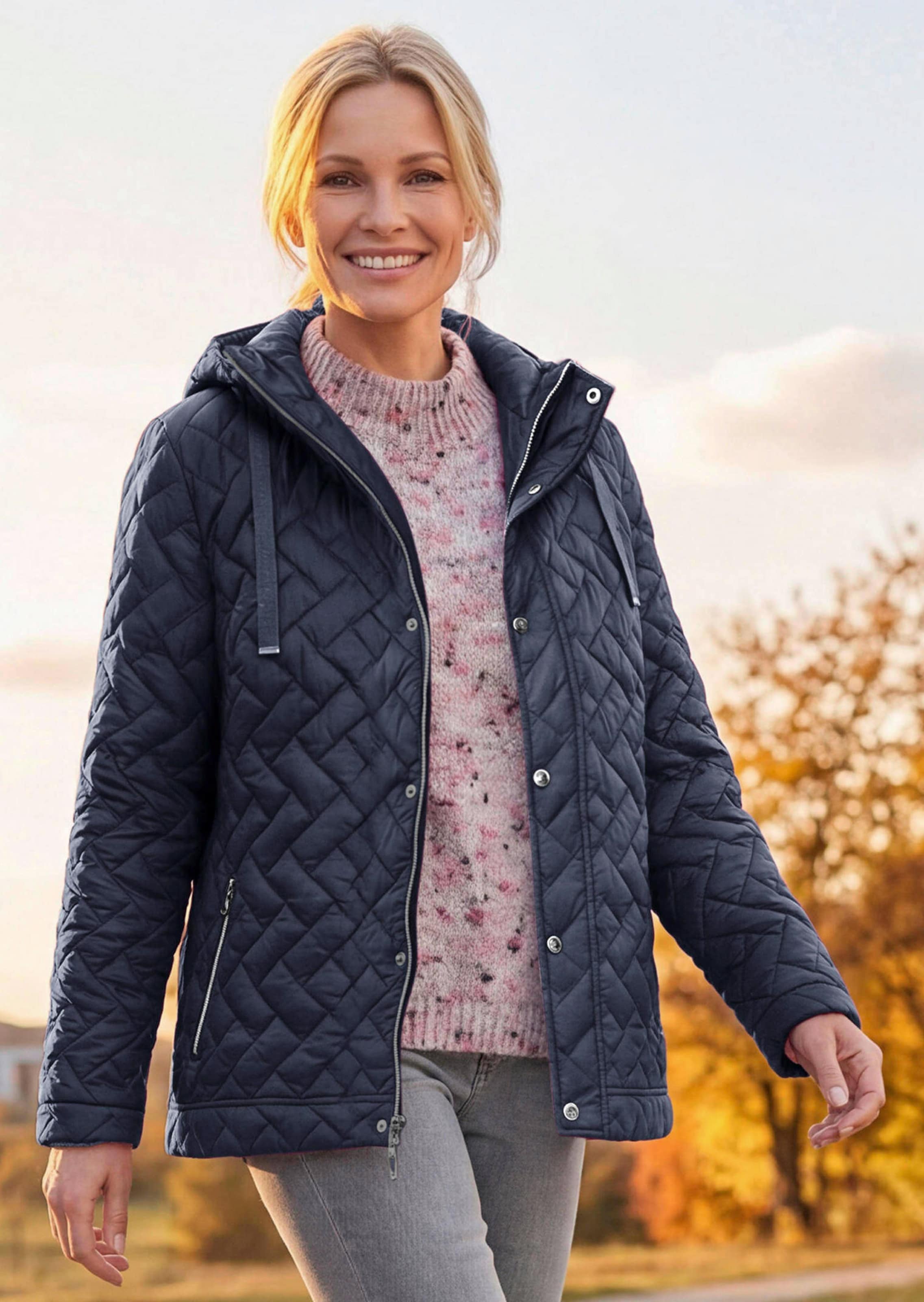 Veste matelassée légère avec capuche