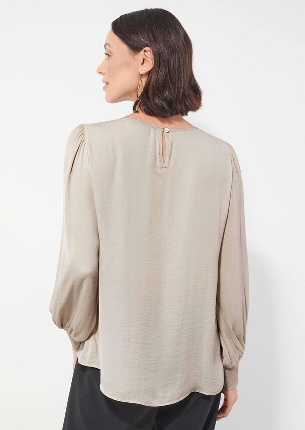 Satinbluse 2