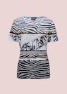 Jersey-Shirt mit Animal Print thumbnail 4