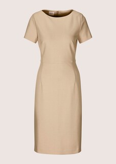 Robe fourreau avec encolure bateau et manches courtes thumbnail 7
