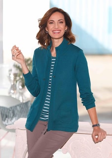 Sportliche Strickjacke thumbnail 7