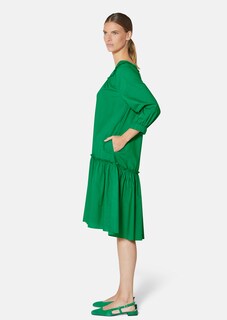Dress with 3/4 sleeves and flounce thumbnail 4